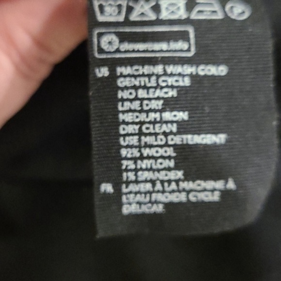 NWT COS navy boatneck wool blend sweater - Picture 7 of 7